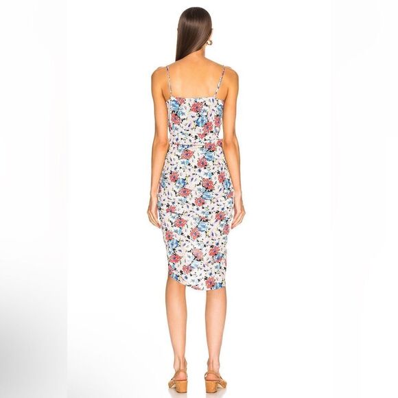 Veronica Beard Annabelle Silk Floral Mini Dress Size 6 - Picture 6 of 12